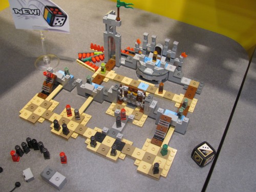 LEGO The Battle Of Helm s Deep Board Game Setup Purple Pawn