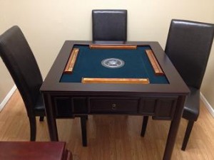 Wood Automatic Mahjong Table