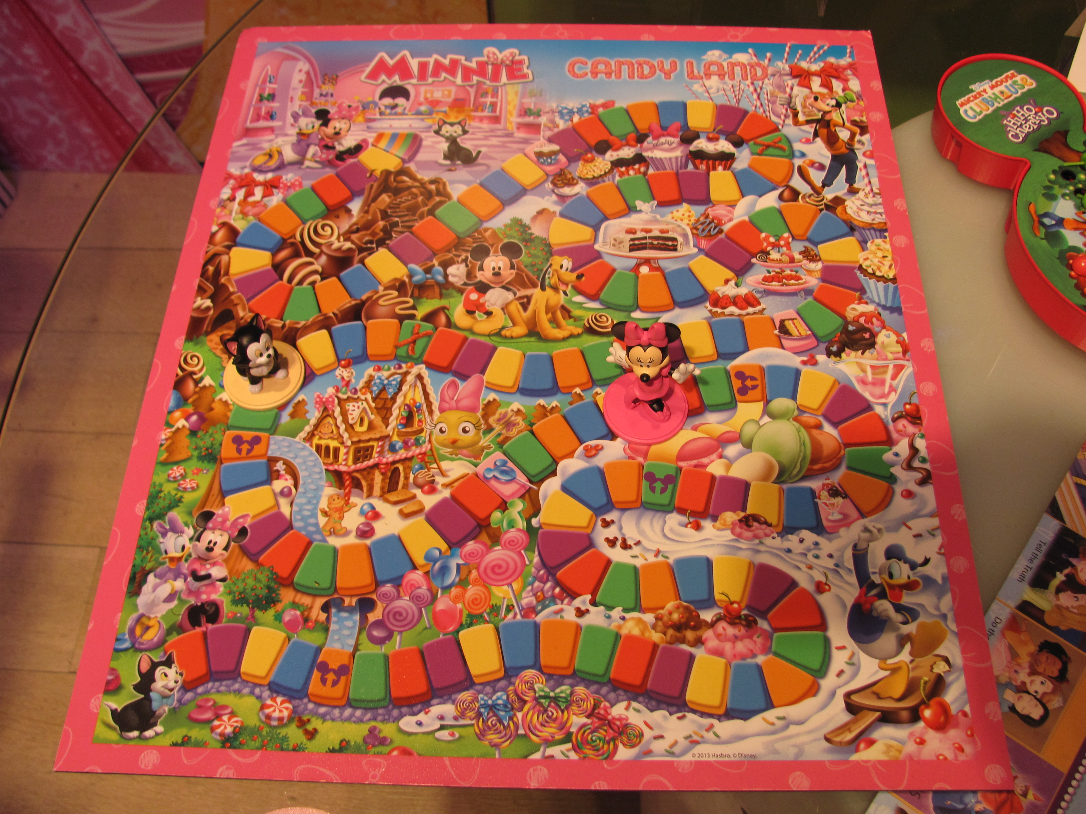 Minnie Mouse’s Sweet Treats Candy Land Board by Purple Pawn