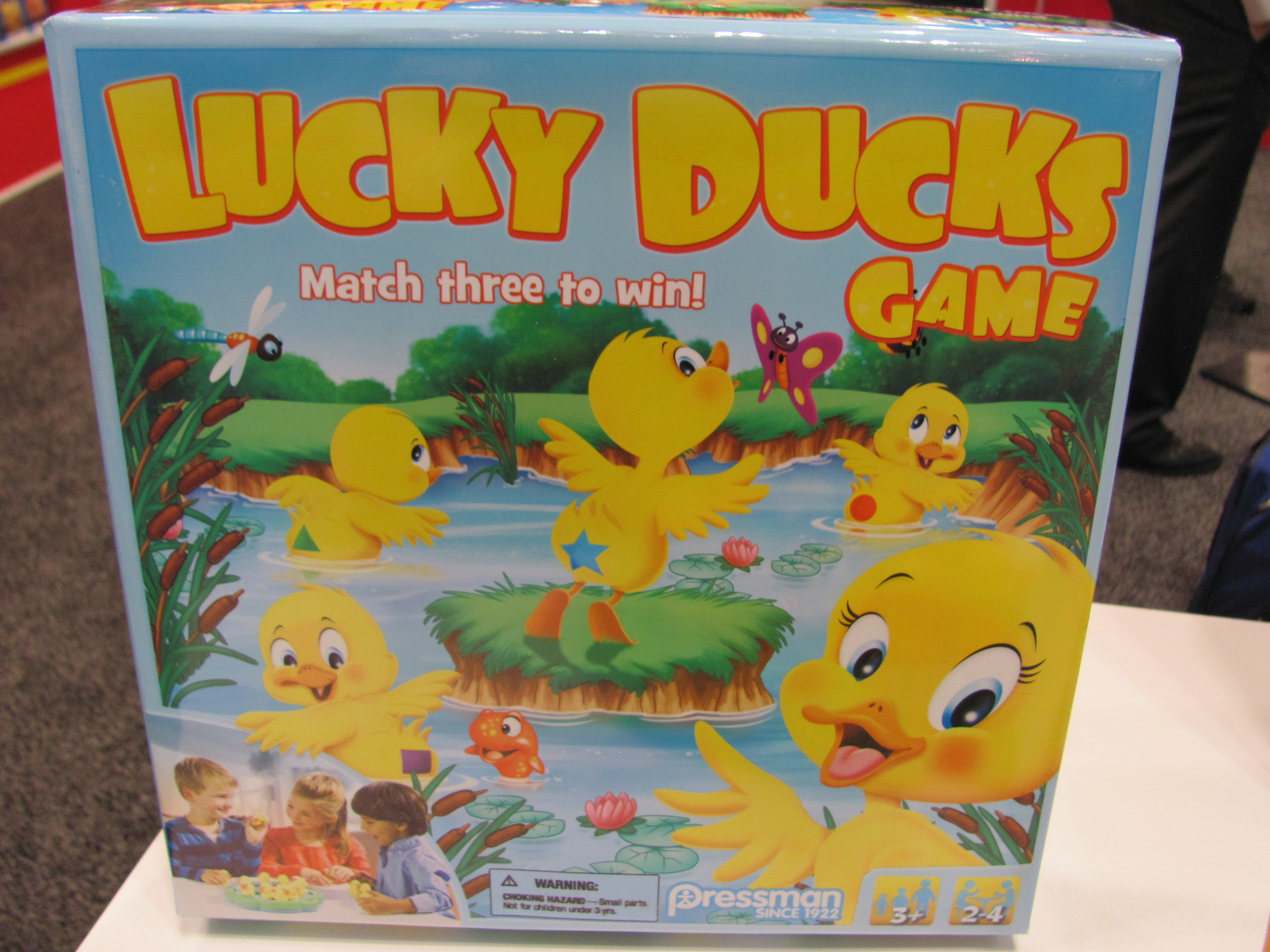 pressman toy lucky ducks game