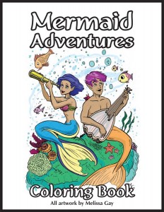 Mermaid Adventures Coloring Book