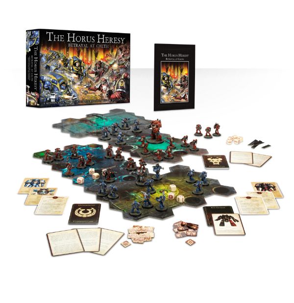 Horus Heresy Miniatures-Filled Board Game Direct From Games Workshop