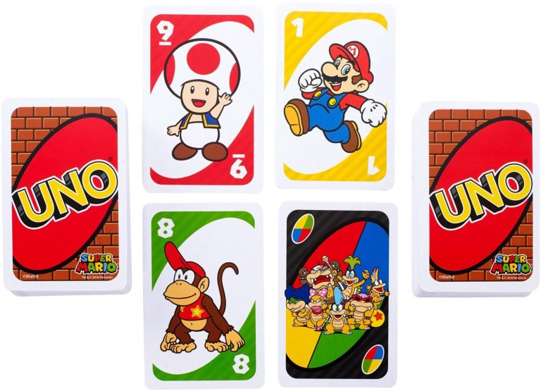 Super Mario Uno Purple Pawn