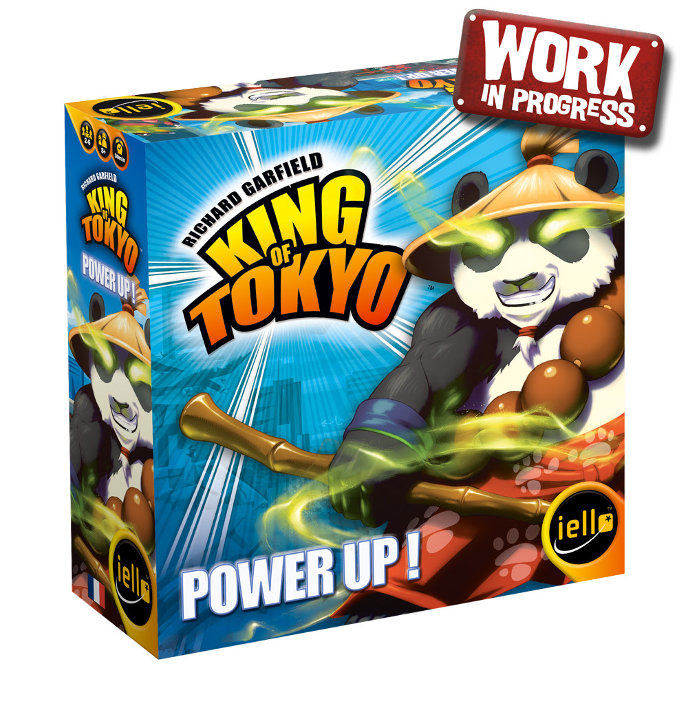 First Look at the 2017 King of Tokyo Power Up! Expansion Purple Pawn