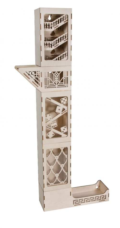 Modular Dice Towers Purple Pawn